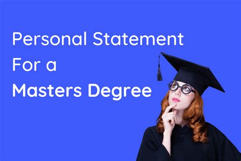 How To Write Masters Personal Statement In 2024