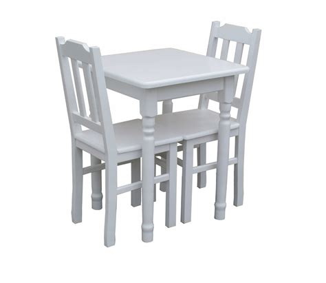 STÓŁ KUCHENNY 60x60 DREWNIANY BIAŁY NOGI TOCZONE - 8390967976 ...