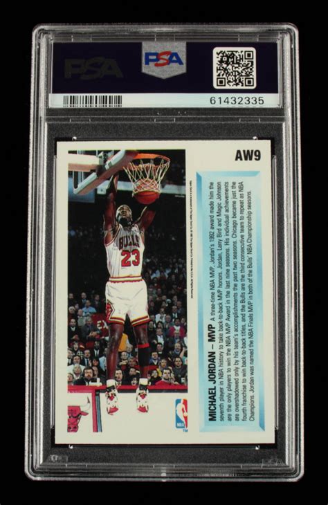 Michael Jordan Upper Deck Award Winner Holograms Aw Most