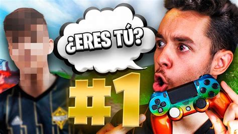 Os Presento A EL MEJOR JUGADOR DE MANDO De Fortnite YouTube