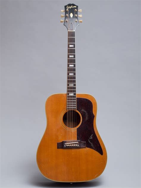 1962 Epiphone Ft 110 N Frontier Natural Guitars Acoustic Tr Crandall Guitars