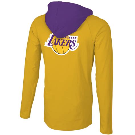 Lakers Tradition Long Sleeve Hood Lakers Store