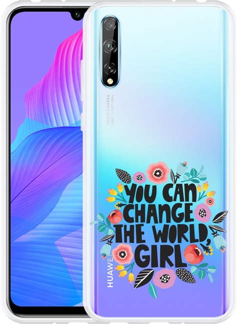 Hoesje Geschikt Voor Huawei P Smart S Girly Bol