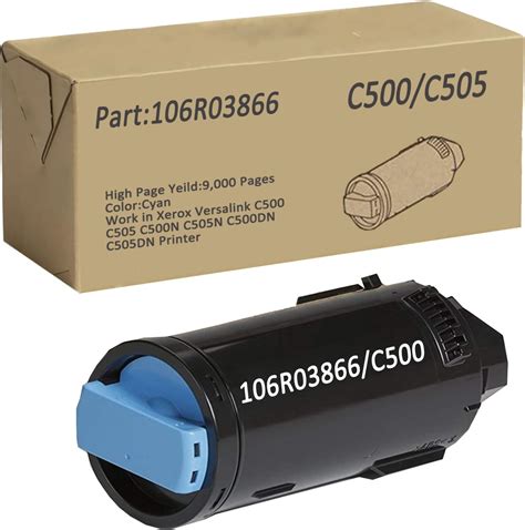 C500 C505 106r03866 Extra High Capacity Toner Cartridge Compatible For Xerox