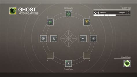 Destiny 2: Ghosts 2.0 - An Ideal Solution For Mods And Perks On Ghost ...