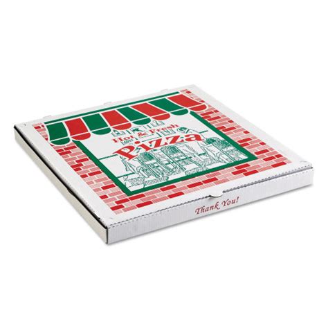 Arvco Corrugated Pizza Boxes 24 X 24 White 25carton 9244393