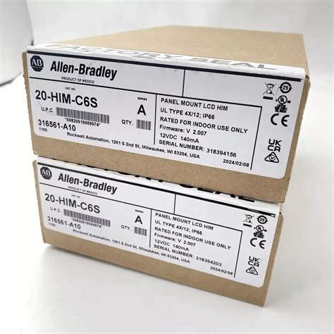 New Factory Sealed Allen Bradley Him C S Ser A Powerflex Panel Mount