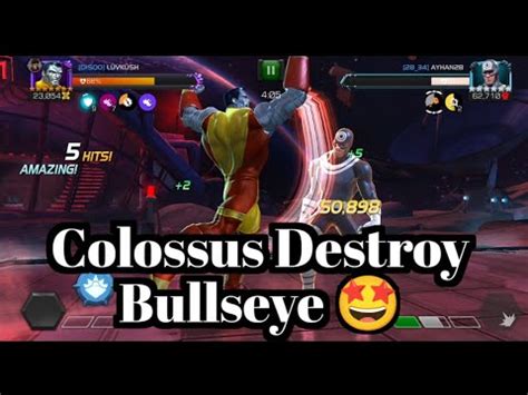 AW Colossus Vs Bullseye Mcoc AW Season 48 Mcoc AW Bullseye Counter