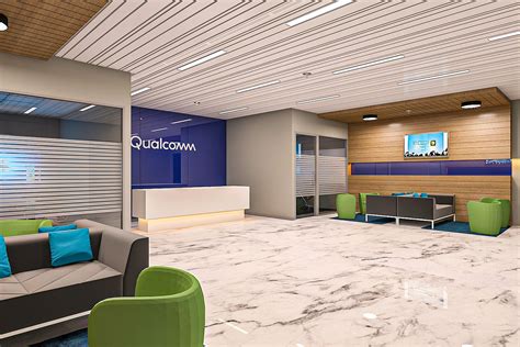 Dwp Interics Interior Project Qualcomm At Hyderabad