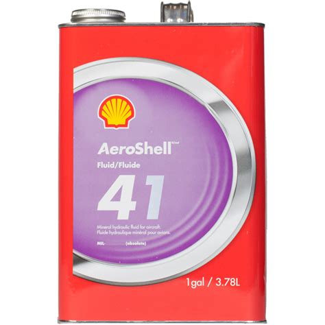 Aeroshell 41 Mil Prf 5606j Hydraulic Fluid Aircraft Spruce