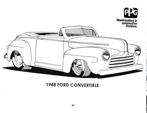 Gustavo Brasil Hot Rods Para Colorir