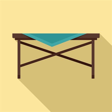 Icono De Mesa De Picnic Ilustraci N Plana Del Icono De Vector De Mesa