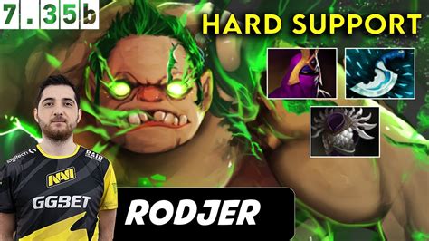 Rodjer Pudge Hard Support Dota 2 Patch 735b Pro Pub Gameplay Youtube