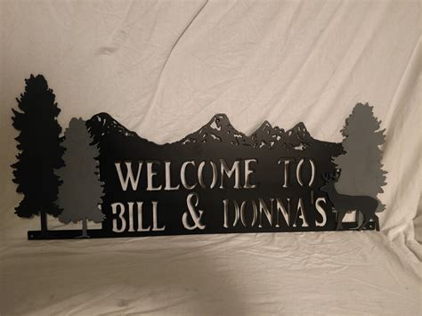 Black And Shades Of Gray Custom Sign Cnc Tableworks