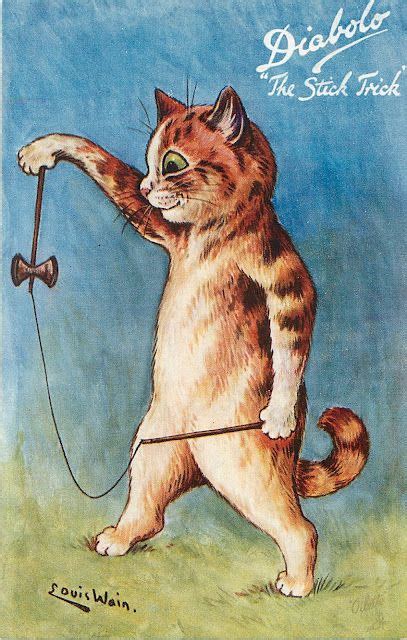 Art Artists Louis Wain Part Cat Art Cat Art Illustration