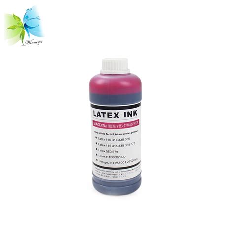 1000ml Bottle Compatible Bulk Refill Latex Printing Ink For Hp Latex