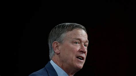 John Hickenlooper Ends 2020 Presidential Campaign Considers Colorado