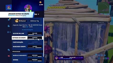 Transmiss O Ao Vivo Fortnite Jogado Os Inscritos Nova Temporada