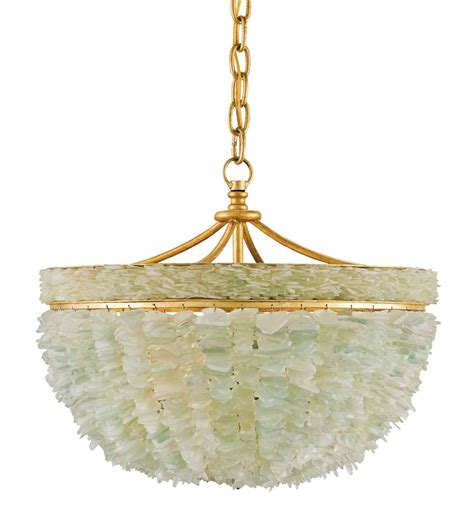 Oyster Shell Circle Chandelier | Caron's Beach House