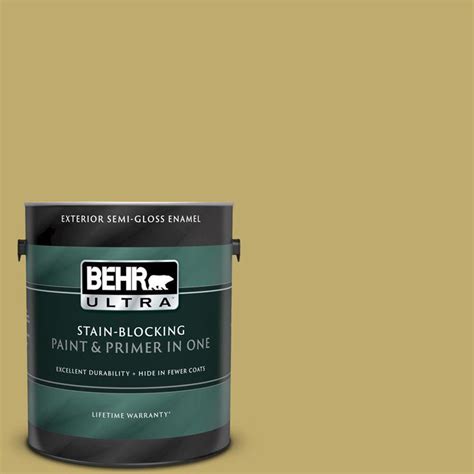 BEHR ULTRA 1 Gal M310 5 Chilled Wine Semi Gloss Enamel Exterior Paint