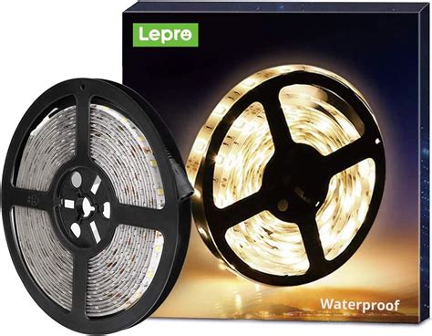 LE LED Strip 5m Selbstklebend 12V LED Streifen Wasserdicht Leiste Mit