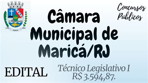 Edital Da C Mara Municipal De Maric Rj Ibam T Cnico Legislativo I