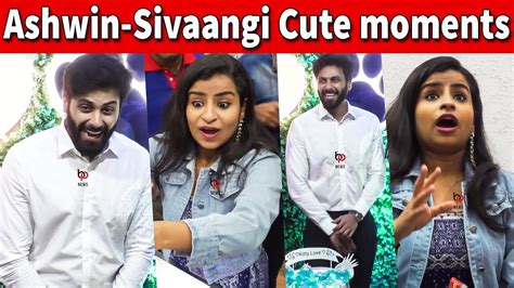 Ashwin Shivangi Cute Moments Ashwin Sivaangi Cute Moments Cook With