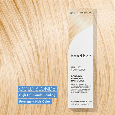 Bondbar Hl G High Lift Gold Blonde Bonding Permanent Crème Hair Color