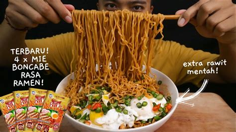 MAKAN MIE PEDAS BONCABE LEVEL 30 RASA RAMEN TERBARU MIE KUAH PEDAS