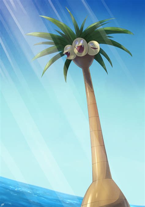 Aloha, Alola Exeggutor! by CosmikArts on DeviantArt