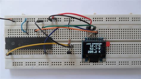 Interfacing Pic F K With Lm Sensor And Ssd Oled Display