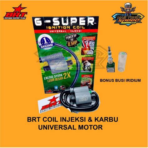 Jual Brt Coil Koil Racing Injeksi Dan Karbu Universal Shopee Indonesia