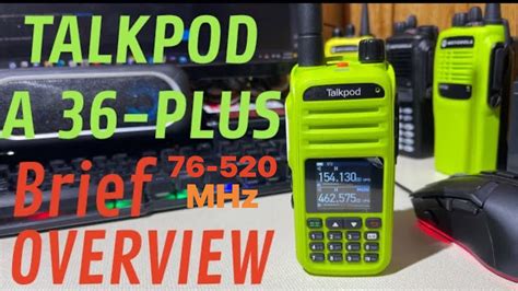 TALKPOD A36 PLUS Quick Overview PT 1 YouTube