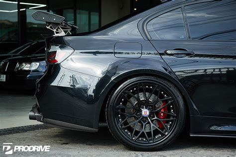 Bmw F30 3 Series With M3 Body Kit With Hre S200 Wheels In Satin Black A Photo On Flickriver