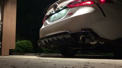 Stock Toyota Camry Trd Exhaust Youtube