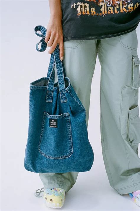 Bdg Denim Tote Bag Urban Outfitters