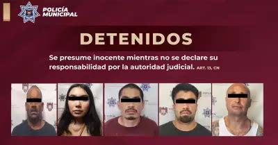 Dos Mujeres Y Cuatro Hombres Son Detenidos Por Diversos Delitos