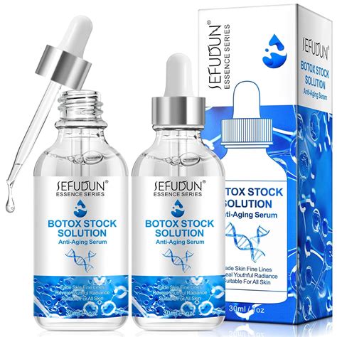 Amazon.com: Botox Stock Solution Facial Serum 2 pack, Botox Stock Anti ...