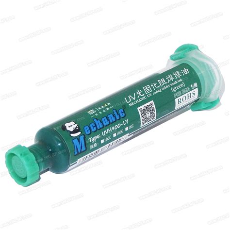 Mechanic UVH900 LY 10ML Green UV Curing Solder Mask Ink