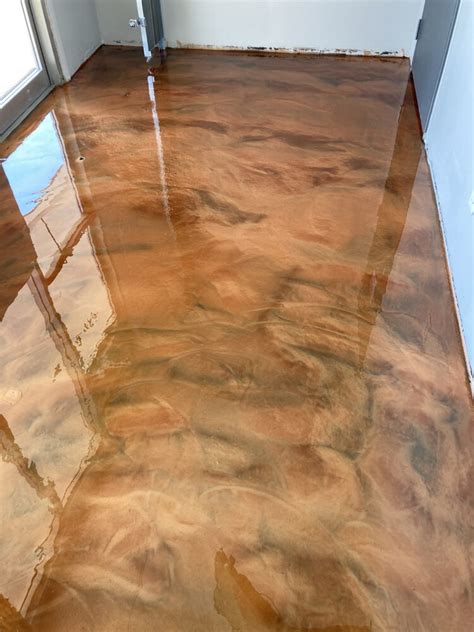 Metallic Epoxy Floor Installers Denver General Industrial Flooring