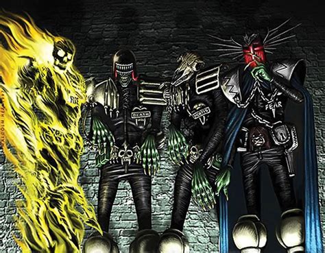 Judge Death 2000ad Comics Judge Dredd Dark Judge Profile