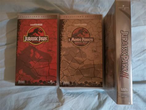 My Old Jp Vhs Collectors Edition R Jurassicpark