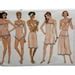 Vintage Vogue Misses Lingerie Undergarments Full Half Slip Camisole Teddy And Panties