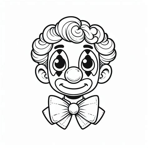Desenho De Palhaco Para Colorir