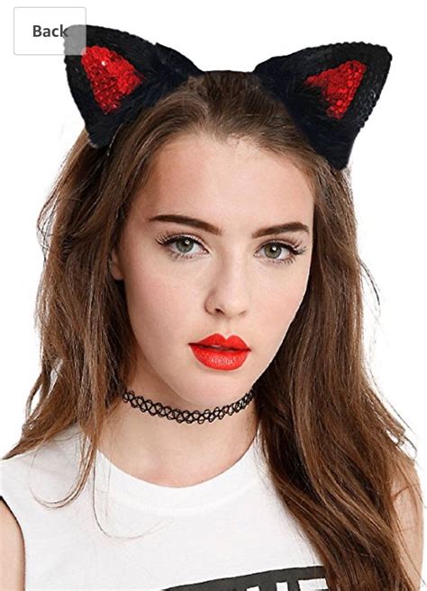 99 Luxury Lace Cat Ears Headband Sexy Fur Headwear Party Headband Costume Hat Cat Ears