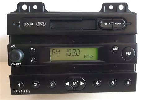 RADIO FABRYCZNE FORD 2500 FUSION FIESTA MK6 KOD 11953514362