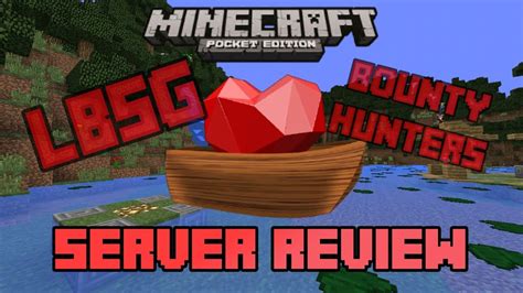 BOUNTY HUNTERS Minecraft PE MCPE 0 13 1 Server Review 13 LBSG