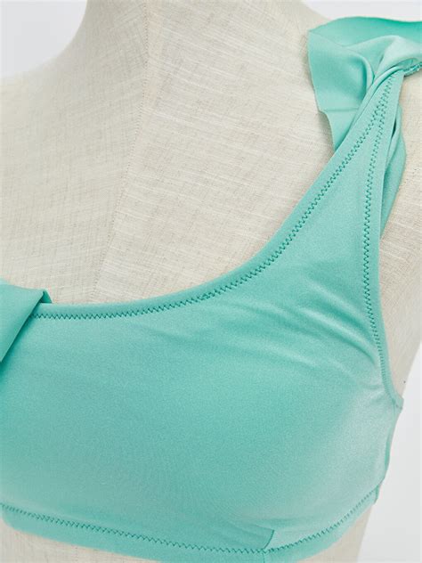 Su Ye Ili Tek Omuz F Rf R Detayl Kad N Bikini St S Z Qs Lcw