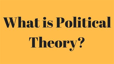 Political Theory vs Facts on the Ground | RevolutionResource.org