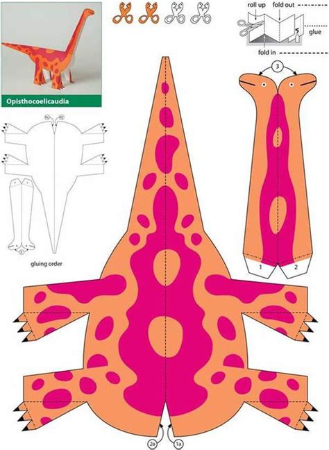 Molde De Dinossauro Para Imprimir Em Feltro E Eva